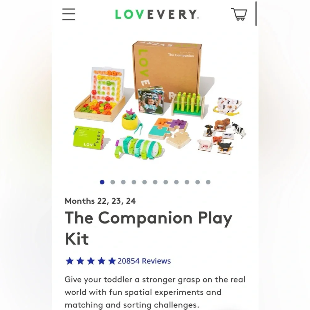 Lovevery The Companion Play Kit - Months 22, 23, and 24 - Picture 3 of 3
